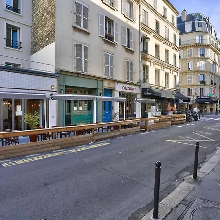 Apartment Charming For 4 In Les Batignolles - 17 *