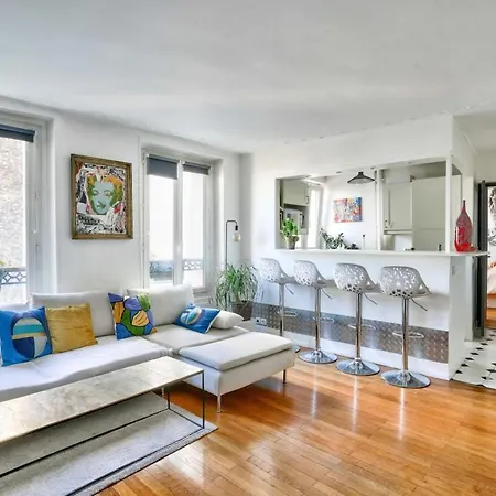 Charming For 4 In Les Batignolles - 17 * Paris