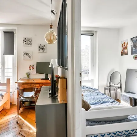 Charming For 4 In Les Batignolles - 17